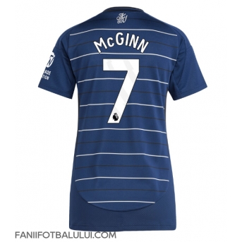 Aston Villa John McGinn #7 Tricou Fotbal Replică 2024-25 Femei Treilea